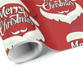 Merry Kerstkerstkerstkerstkerstkerstkerstkerstkers Cadeaupapier (Rol Hoek)