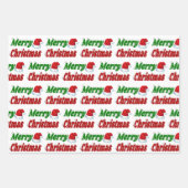 Merry Kerstkerstkerstkerstkerstkerstkerstkerstkers Inpakpapier Vel (Voorkant 3)