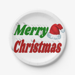 Merry Kerstkerstkerstkerstkerstkerstkerstkerstkers Papieren Bordje