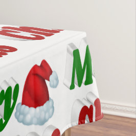 Merry Kerstkerstkerstkerstkerstkerstkerstkerstkers Tafelkleed