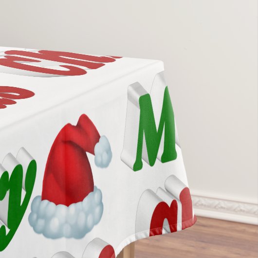Merry Kerstkerstkerstkerstkerstkerstkerstkerstkers Tafelkleed (Voorbeeld)