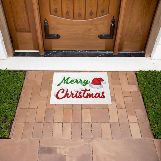 Merry Kerstkerstkerstkerstkerstkerstkerstkerstrood Deurmat (Buiten)