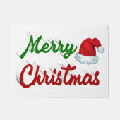 Merry Kerstkerstkerstkerstkerstkerstkerstkerstrood Deurmat (Voorkant)