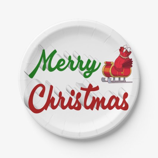 Merry kerstkerstkerstkerstkerstkerstkerstkerststaa papieren bordje (Voorkant)