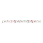 Merry kerstkerstkerstkerstkerstkerstkerstkerststaa satijnen lint (Voorkant)