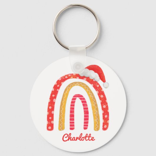 Merry kerstkerstkerstkerstkerstkerstkerstman — Rai Sleutelhanger (Voorkant)