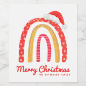 Merry kerstkerstkerstkerstkerstkerstkerstman — Rai Wijn Etiket (Enkel label)