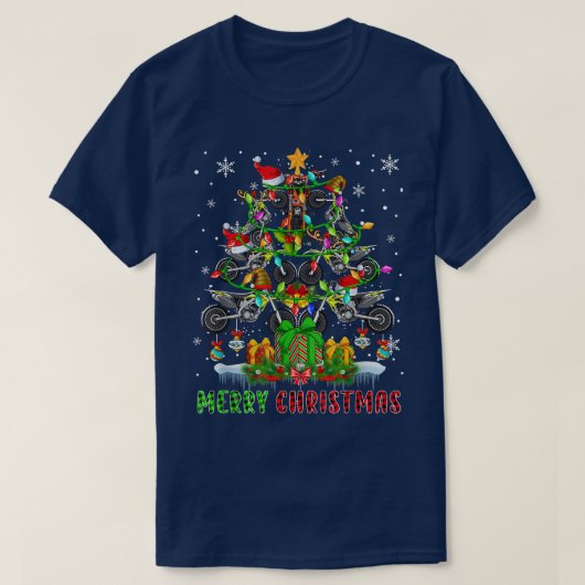 Merry Kerstkerstkerstkerstkerstkerstkerstriet fiet T-shirt (Design voorkant)