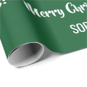 Merry kerstkerstkerstkerstkerstkerstkerstsSleigh U Cadeaupapier (Rol Hoek)