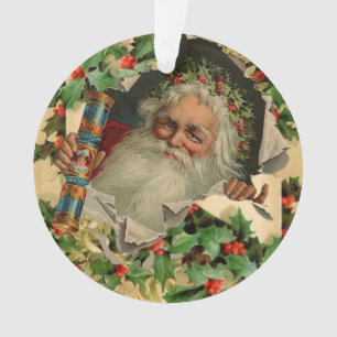 Merry Kerstkerstkerstkerstkerstman Holly Ornament