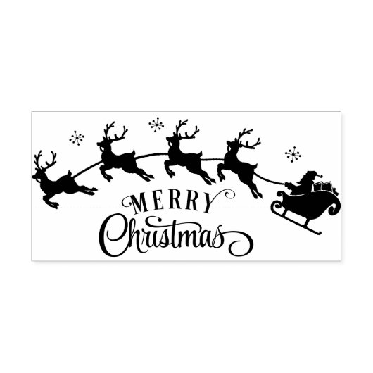 Merry kerstkerstkerstkerstkerstrenrenmindel rubberstempel (Afrduk)