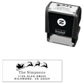 Merry Kerstkerstkerstkerstkerstrenrenrenderingadre Zelfinktende Stempel (In situ)