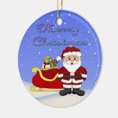 Merry kerstkerstkerstkerstkerstversiering keramisch ornament (Links)