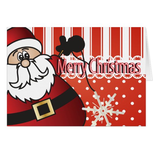 Merry kerstkerstkerstkerstman (Voorkant Horizontaal)