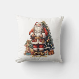 Merry kerstkerstkerstkerstman kussen