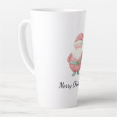 Merry kerstkerstkerstkerstman latte mok (Linkerhoek)