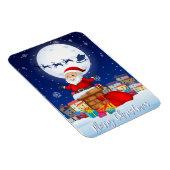 Merry kerstkerstkerstkerstman magneet (Rechterzijde)