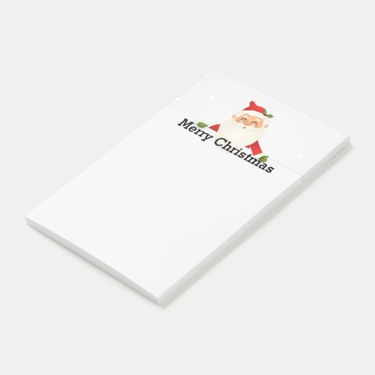 Merry kerstkerstkerstkerstman post-it® notes (Schuin)