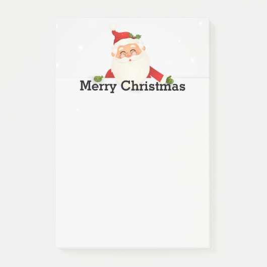Merry kerstkerstkerstkerstman post-it® notes (Voorkant)