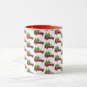 Merry Kerstkerstkerstkerstman  Red Truck Mok (Midden)