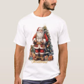 Merry kerstkerstkerstkerstman t-shirt (Voorkant)