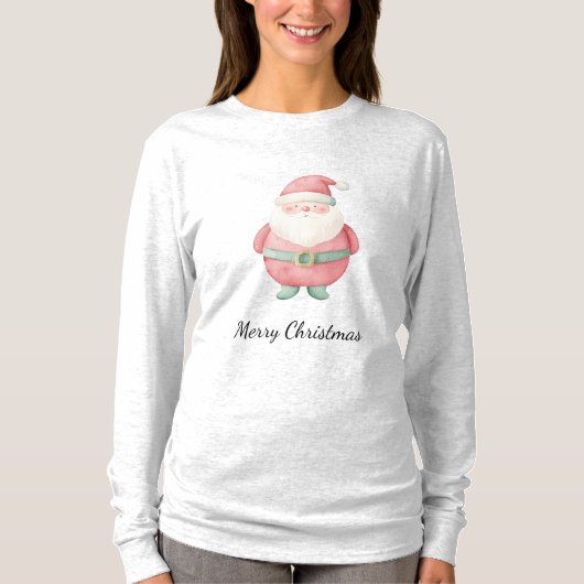Merry kerstkerstkerstkerstman t-shirt (Voorkant)
