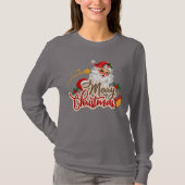 Merry kerstkerstkerstkerstman t-shirt (Voorkant)