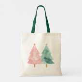Merry kerstkerstkerstkerstman tote bag (Achterkant)