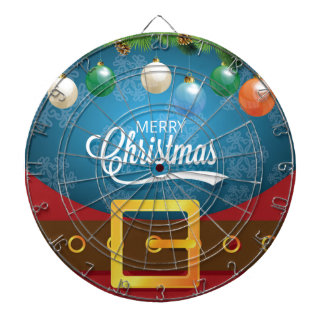 Merry kerstkerstkerstkerstset dartbord