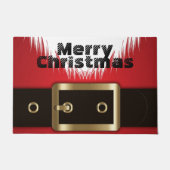 Merry kerstkerstkerstkerstset deurmat (Voorkant)
