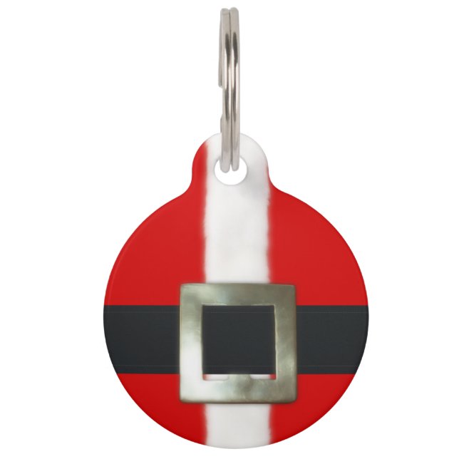 Merry kerstkerstkerstkerstset huisdierpenning (Voorkant)