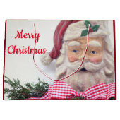 Merry Kerstkerstkersttasje Groot Cadeauzakje (Voorkant)