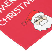 Merry-kerstkeuzerondje Korte Tafelloper (Hoek)