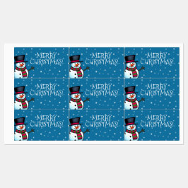 Merry kerstlabel labels