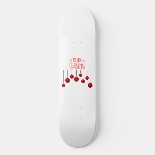 Merry-kerstlampjes Persoonlijk Skateboard (Voorkant)