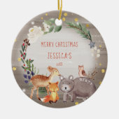 Merry Kerstland Ornament (Voorkant)