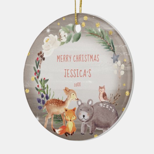 Merry Kerstland Ornament (Links)