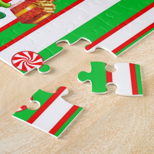 Merry Kerstle Puzzle Santa Legpuzzel (Zijkant)