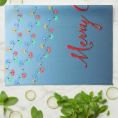 Merry Kerstlight String Theedoek (Gevouwen)