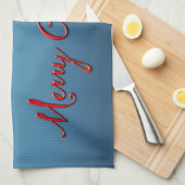 Merry Kerstlight String Theedoek (Quarter Fold)