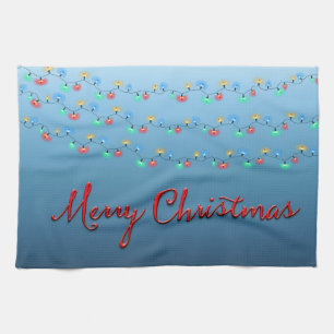 Merry Kerstlight String Theedoek