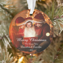 Merry KerstLove Grandma Grandpa Foto