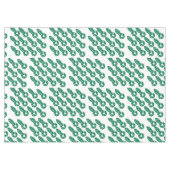 Merry KerstLove Green White Tafelkleed (Voorkant (Horizontaal))