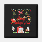 Merry Kerstmam Magneet (Voorkant)