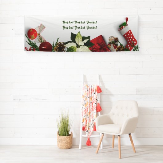Merry Kerstman Jouw tekst Banner (Insitu)