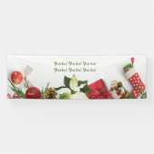 Merry Kerstman Jouw tekst Banner (Horizontaal)