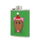 Merry kerstmank Flask Heupfles (Links)