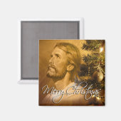 Merry Kerstmis 3 Magnet (Voorkant / Achterkant)