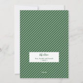 Merry Kerstmis 4 Foto Collage Feestdagenkaart (Achterkant)