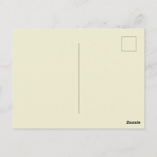 Merry Kerstmis  Automobile Briefkaart (Achterkant)